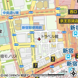 三田製麺所 新宿西口店周辺の地図