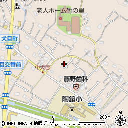東京都八王子市犬目町581周辺の地図