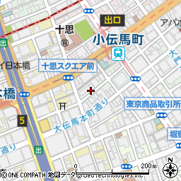 東京都中央区日本橋大伝馬町3-12周辺の地図