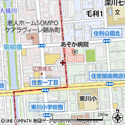 東京都墨田区江東橋5丁目5-15周辺の地図