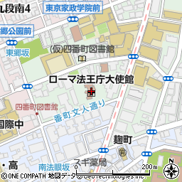 東京都千代田区三番町9-2周辺の地図