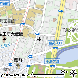 東京都千代田区三番町3-3周辺の地図
