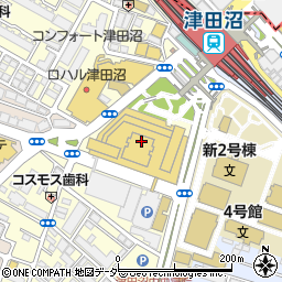 三菱ＵＦＪ銀行モリシア ＡＴＭ周辺の地図