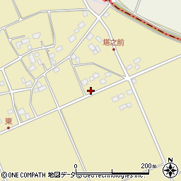 千葉県匝瑳市東小笹542-2周辺の地図