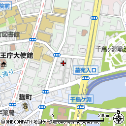 東京都千代田区三番町3-1周辺の地図