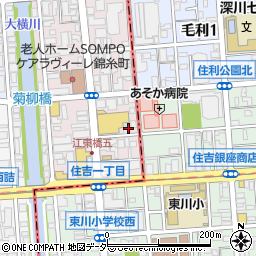 東京都墨田区江東橋5丁目5-17周辺の地図