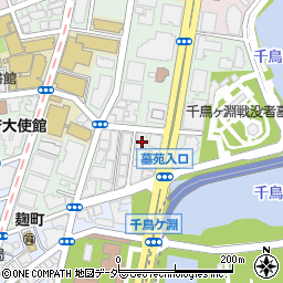 東京都千代田区三番町1-4周辺の地図
