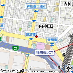 セブンイレブン内神田２丁目店周辺の地図