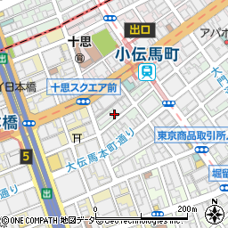 東京都中央区日本橋大伝馬町3周辺の地図