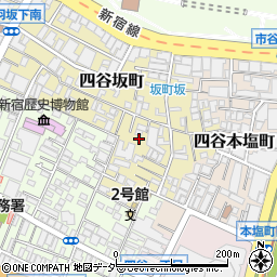 東京都新宿区四谷坂町3-13周辺の地図