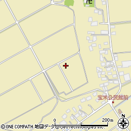 千葉県山武郡横芝光町宝米周辺の地図