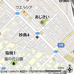 アーイーターロック２４時間鍵のトラブル妙典・行徳・浦安・大和田・下貝塚店周辺の地図
