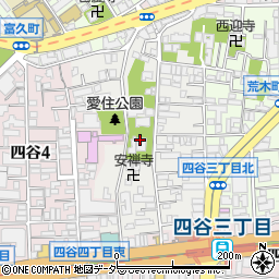東京都新宿区愛住町10周辺の地図