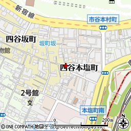 東京都新宿区四谷坂町1-29周辺の地図
