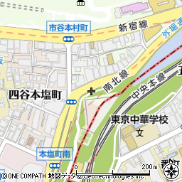 東京都新宿区市谷本村町2周辺の地図