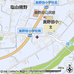 山梨県甲州市塩山熊野1034周辺の地図