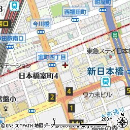 ちょっぷく 日本橋室町店周辺の地図
