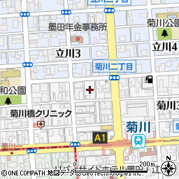 東京都墨田区菊川2丁目20周辺の地図