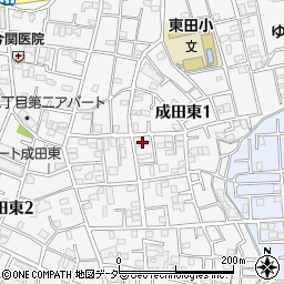 杉並成田東宿舎周辺の地図