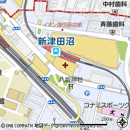ハウスオブローゼ津田沼イトーヨーカドー店周辺の地図