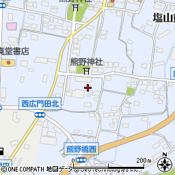 山梨県甲州市塩山熊野1218周辺の地図