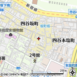東京都新宿区四谷坂町3周辺の地図