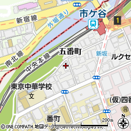 〒102-0076 東京都千代田区五番町の地図
