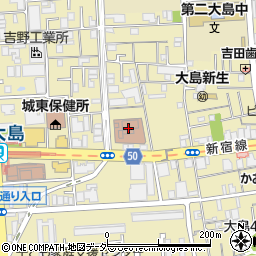 ゆうちょ銀行城東店周辺の地図