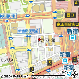 居酒屋 それゆけ!鶏ヤロー! 新宿西口店周辺の地図