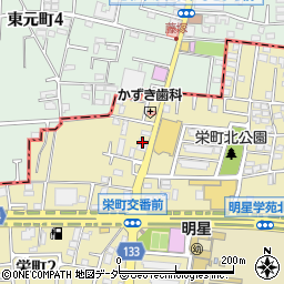 昇栄荘周辺の地図