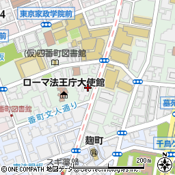 東京都千代田区三番町9-1周辺の地図