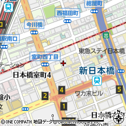 コインパーク日本橋本町４丁目第２駐車場周辺の地図