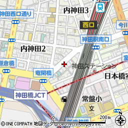 神田金物通りパーキングメーター周辺の地図