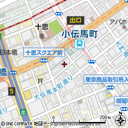 東京都中央区日本橋大伝馬町3-10周辺の地図