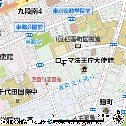 東京都千代田区三番町7-9周辺の地図