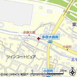 東京都八王子市小宮町207周辺の地図