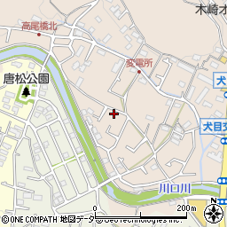 東京都八王子市犬目町971周辺の地図