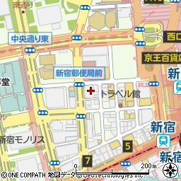 串焼き 魚 新宿宮川 昭和ビル店 しんじゅく みやがわ周辺の地図