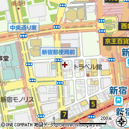 串やき・魚・個室 新宿 宮川周辺の地図