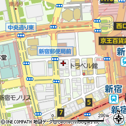 株式会社エイジス東京ディストリクト周辺の地図