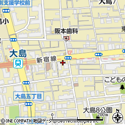三浦屋染物店周辺の地図