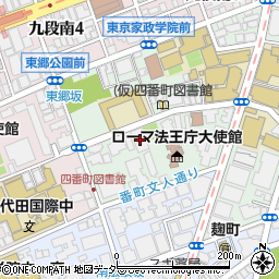東京都千代田区三番町7-8周辺の地図