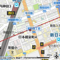堤地所株式会社東京支店周辺の地図