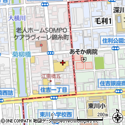 東京都墨田区江東橋5丁目5周辺の地図