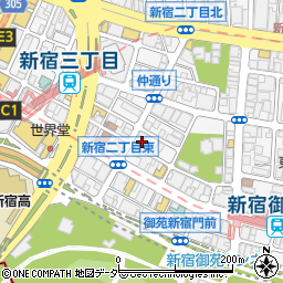 高波建設株式会社　東京営業所周辺の地図