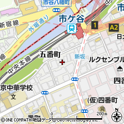 東京都千代田区五番町4-23周辺の地図
