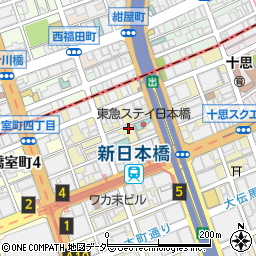タイムズ日本橋本町４丁目第３駐車場周辺の地図