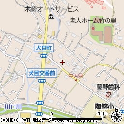 東京都八王子市犬目町2周辺の地図