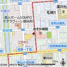 東京都墨田区江東橋5丁目5-12周辺の地図