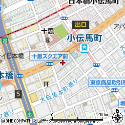 東京都中央区日本橋小伝馬町1周辺の地図